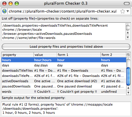 pluralForm Checker v0.3